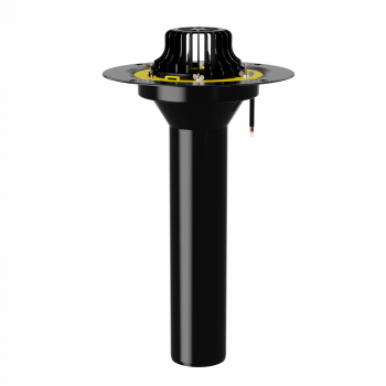 Воронка с обжимным фланцем обогреваемая VMO 110x720